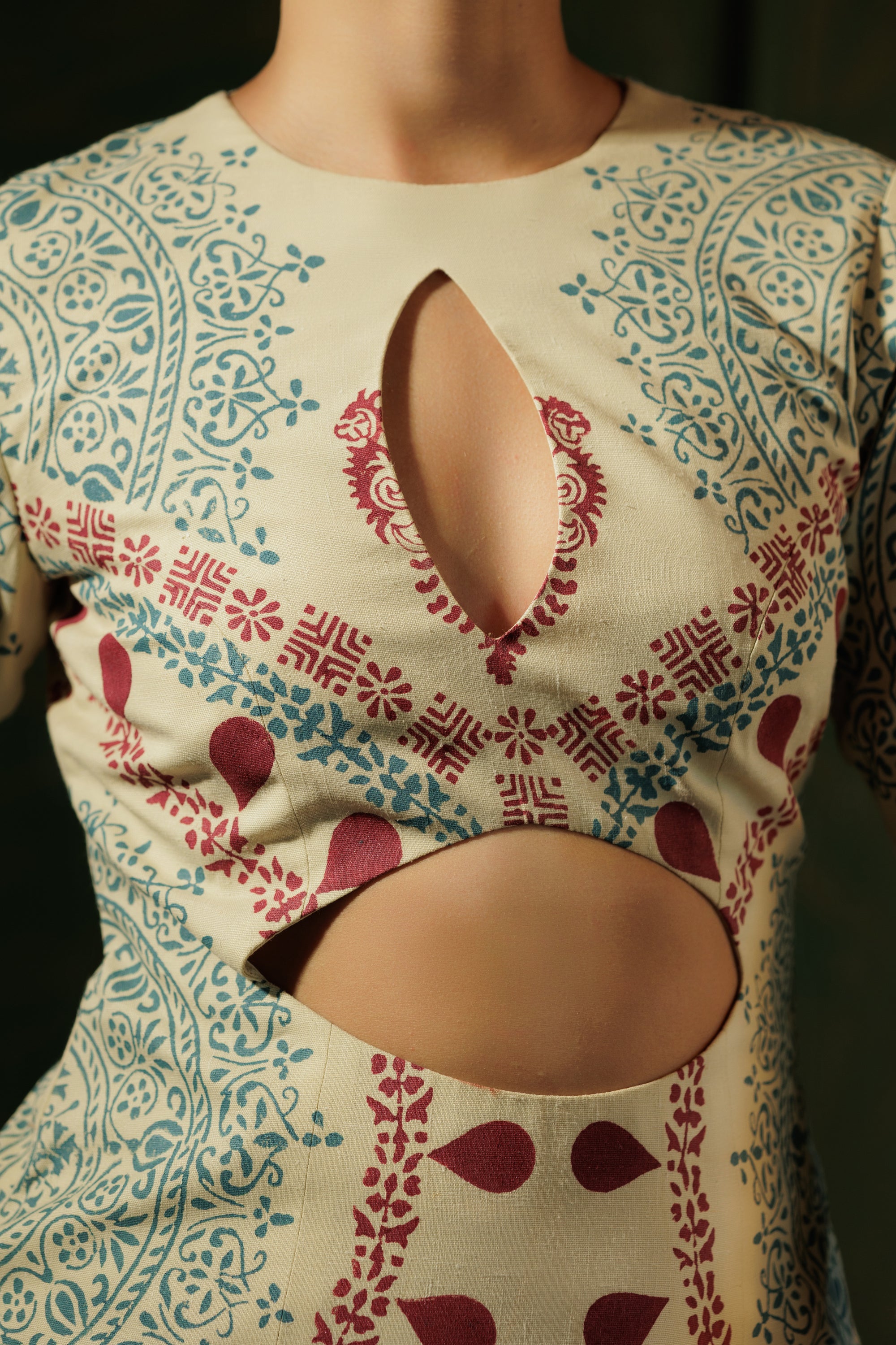 Ivoria Canvas Dress