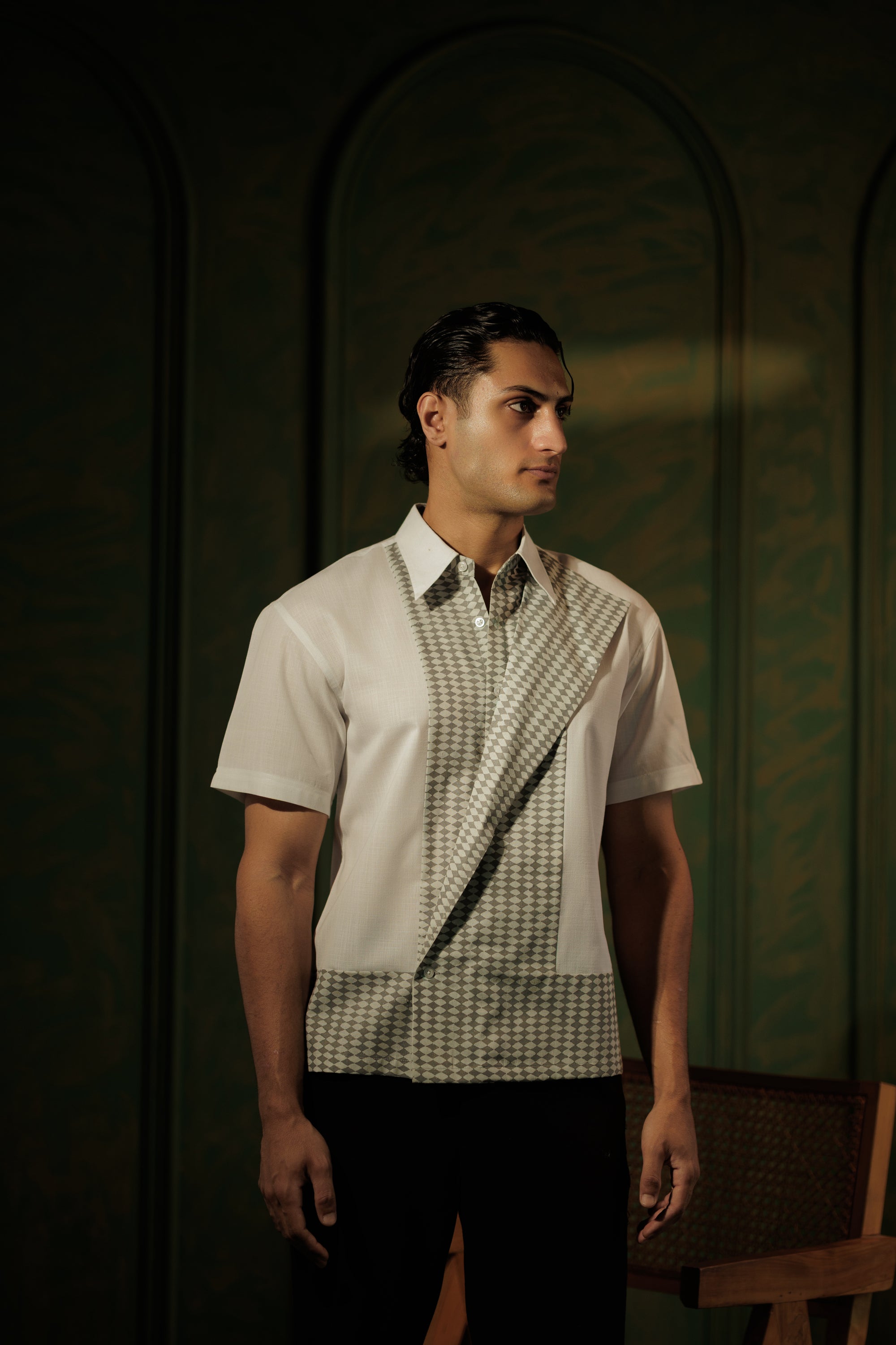 Grey Line Shirt