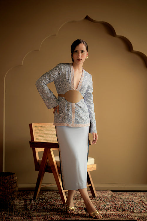 Belted Cobalt Code Ensemble