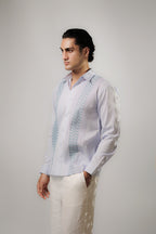 Teal Tuck Shirt
