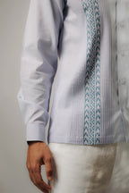 Teal Tuck Shirt