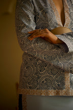 Belted Cobalt Jacket